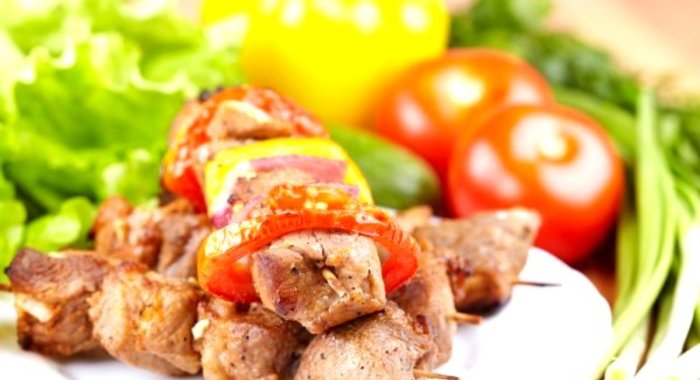 Шашлык в майонезе