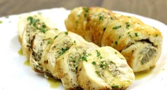 Куриные рулетики