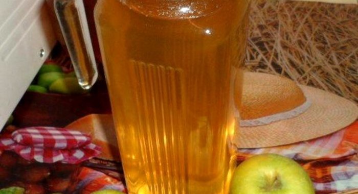 Ванильный компот из сухофруктов