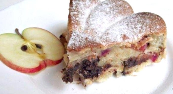 Шарлотка на скорую руку