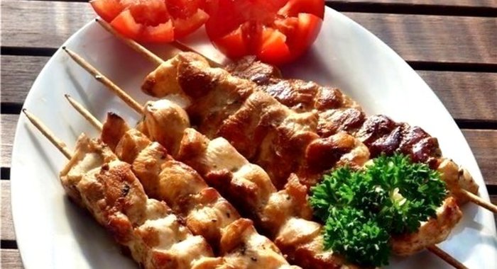 Куриные шашлычки