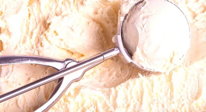 Сливочное мороженое с инжиром