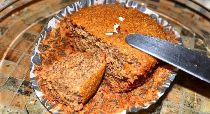 Безглютеновые орехово-банановые кексы