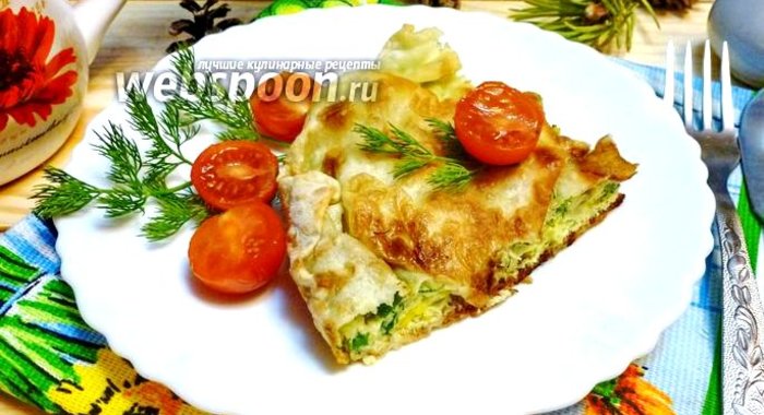 Омлет в лаваше