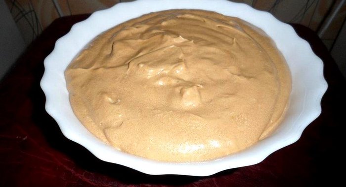 Масляный крем с вареной сгущенкой