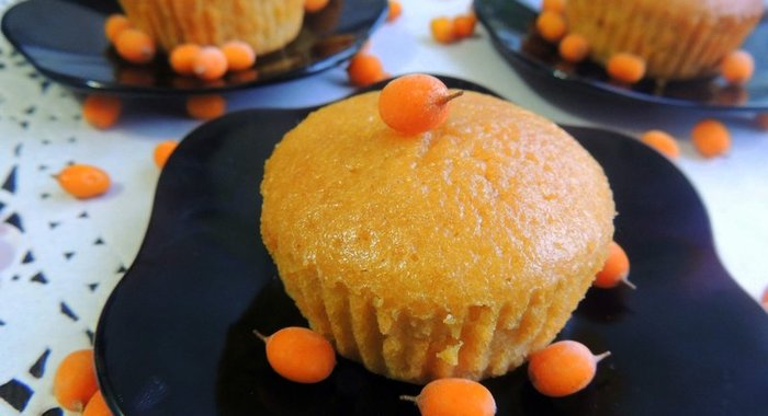 Кексы с джемом