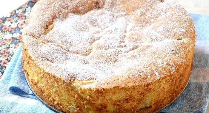 Воздушная шарлотка