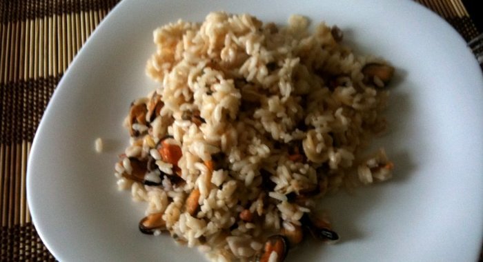 Ризотто с морепродуктами по-итальянски