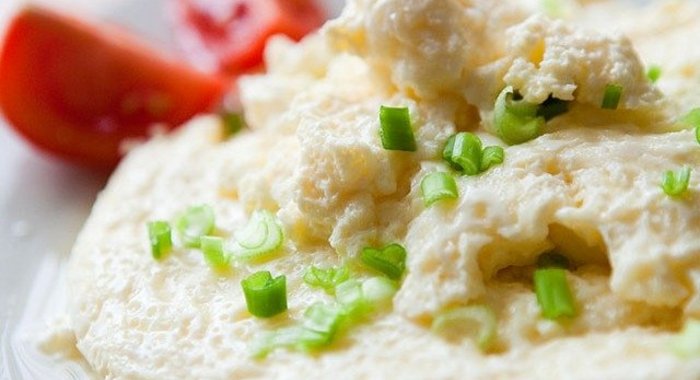 Омлет на пару