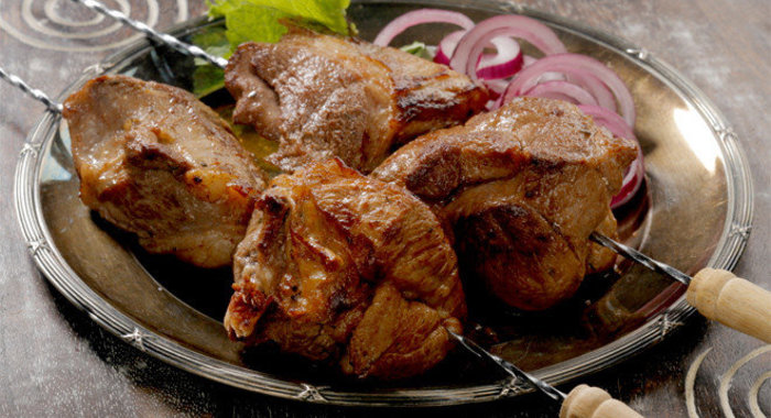 Свиной шашлык