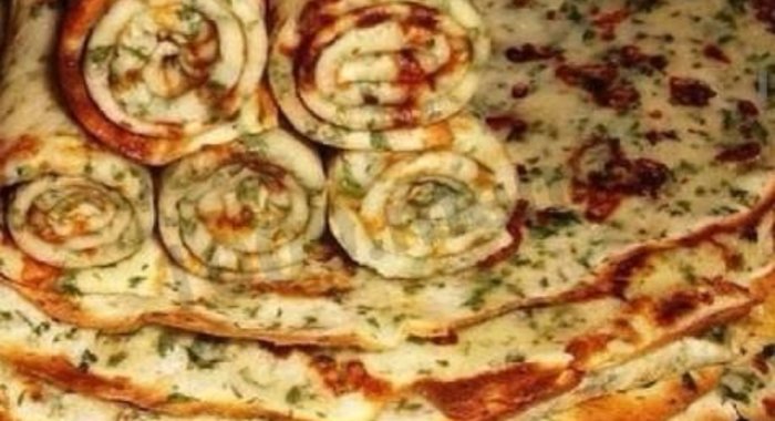 Сырные блинчики с зеленью