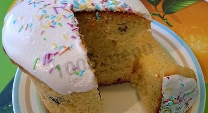 Пасхальный кулич от Алексея