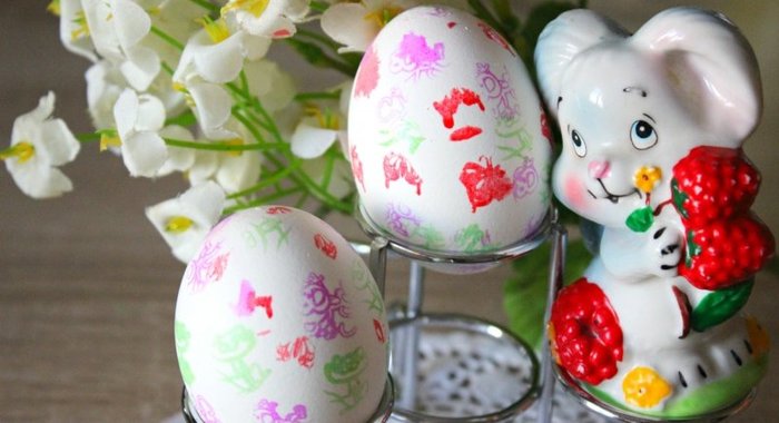 Пасхальные яйца Штампики