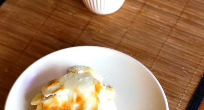 Творожно-яблочная запеканка со сметаной