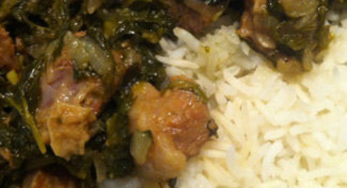 Плов сабза-каурма