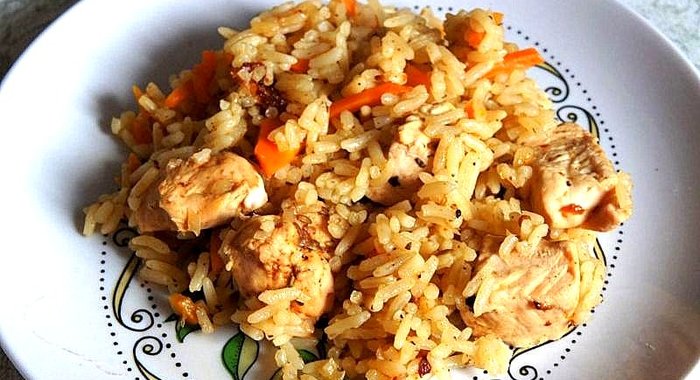 Плов с индейкой