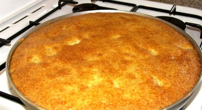 Шарлотка без яиц