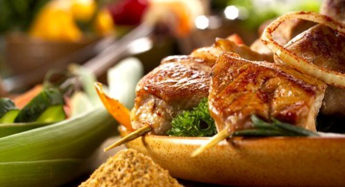 Баранина в маринаде из лимонного сока и розмарина