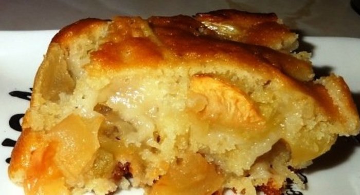 Шарлотка на кефире