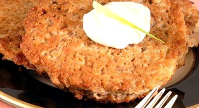 Блинчики из печеных баклажанов