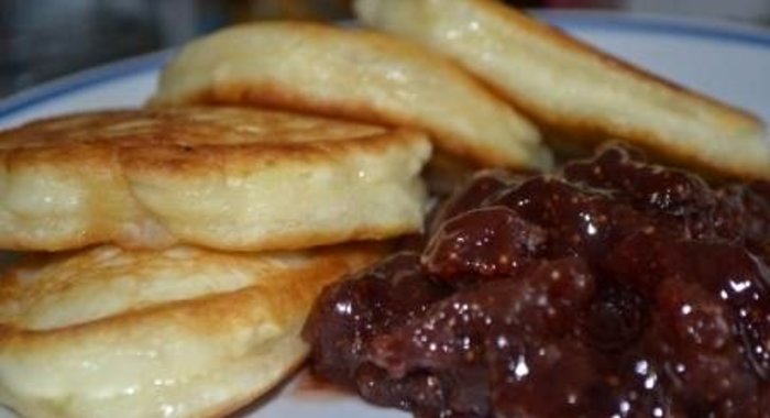 Оладьи на кислом молоке