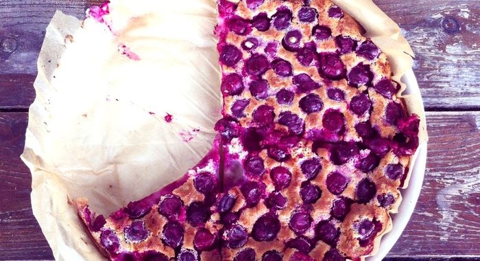 Вишневая запеканка