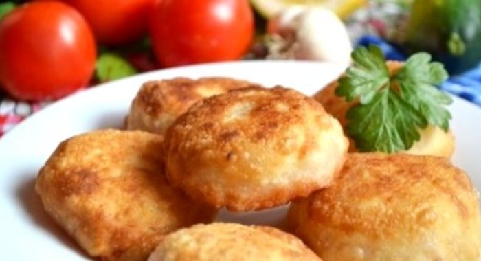 Пирожки-бомбочки с мясом