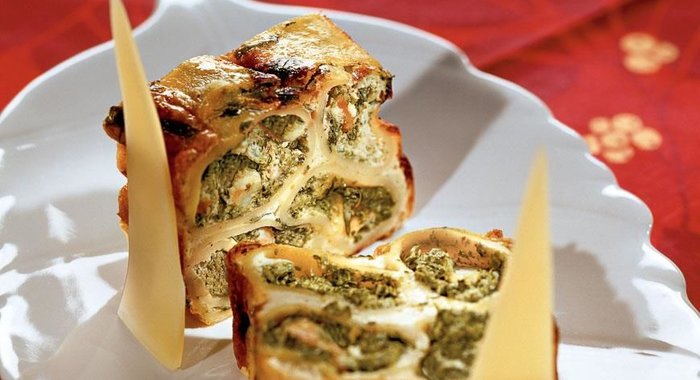 Запеканка с каннеллони