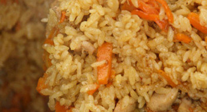 Плов с курицей