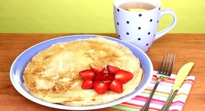 Диетические овсяные блинчики