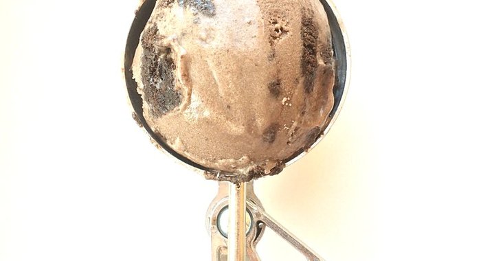 Замороженный йогурт с шоколадным печеньем