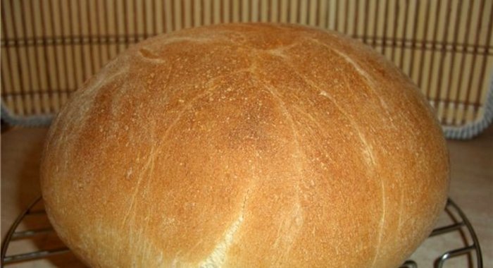 Хлеб в духовке без дрожжей