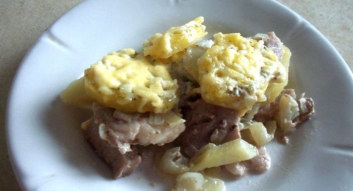 Картофельная запеканка с мясом