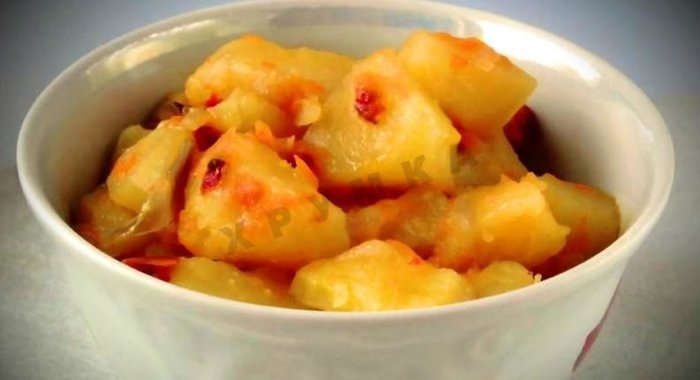 Гуляш из картофеля