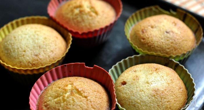 Кексы с начинкой