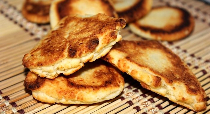 Творожное тесто без масла