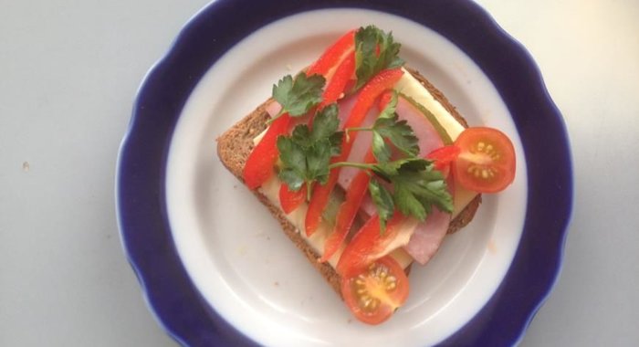 Бутерброд Я тебя слепила из того, что было!