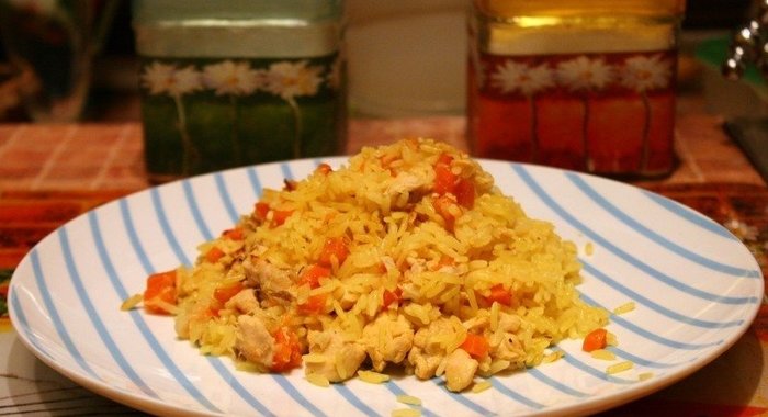 Диетический плов