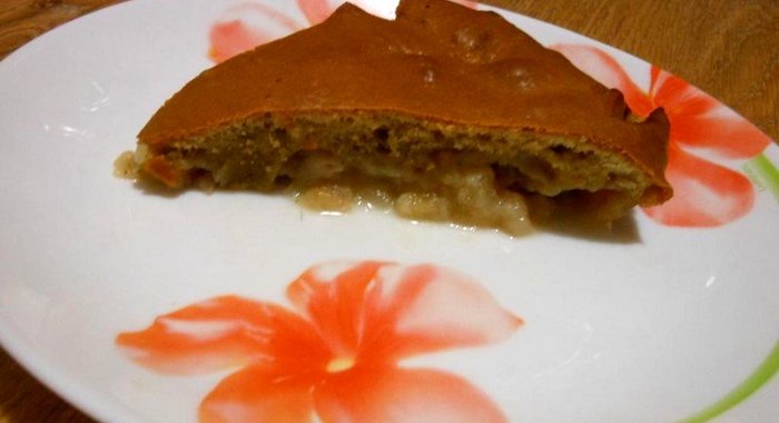 Шарлотка из груш