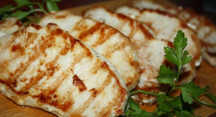 Свиной эскалоп-гриль