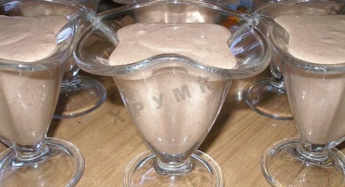 Десерт Шоколадный крем
