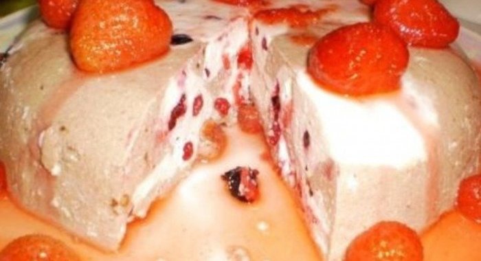 Творожно-сметанный торт