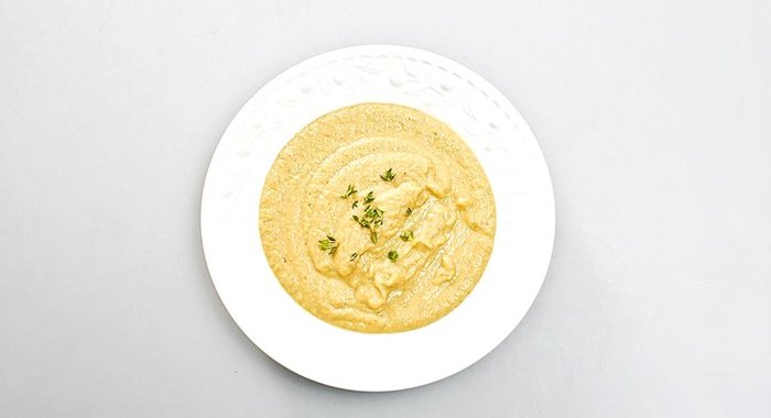 Суп-пюре из баклажанов