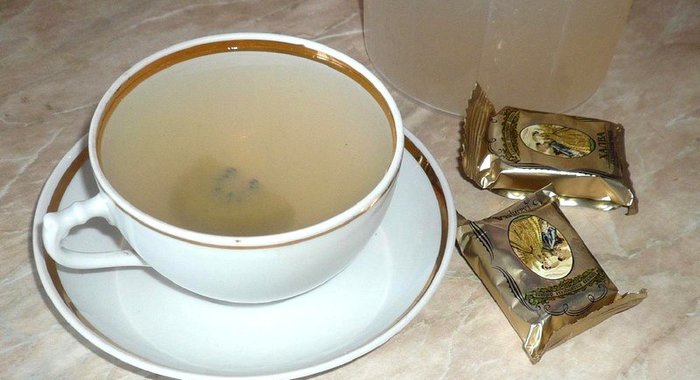 Компот из груш и киви