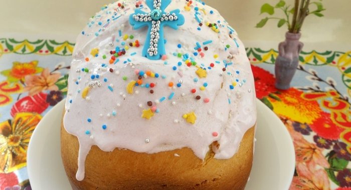 Кулич в хлебопечке