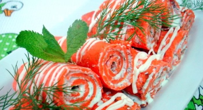 Блины особые, закусочные