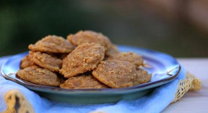 Тыквенное печенье с овсяными хлопьями