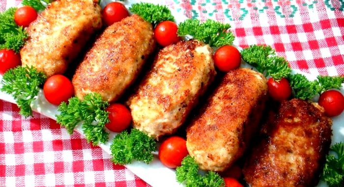 Рыбные котлеты из сериолы