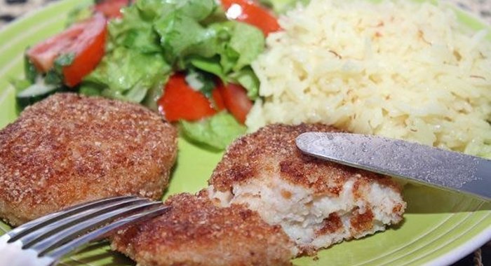 Котлеты из минтая