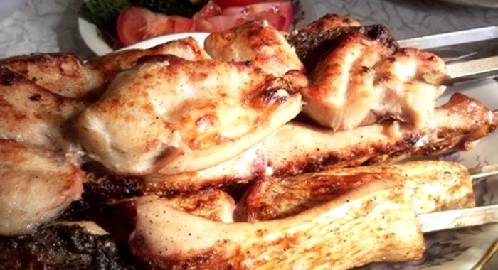 Шашлык из толстолобика